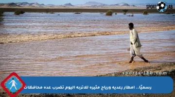 رسميًا.. أمطار رعدية ورياح مثيرة للأتربة اليوم تضرب عدة محافظات